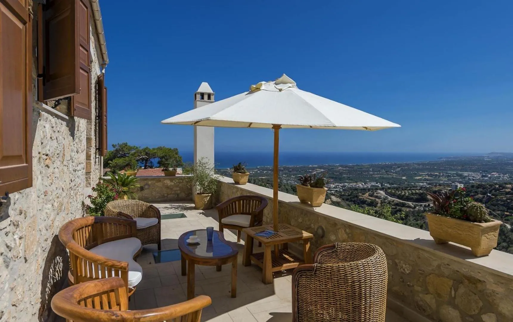 Villa Candice - Luxurious And Historic Villa With Sea View Rétino Grecia